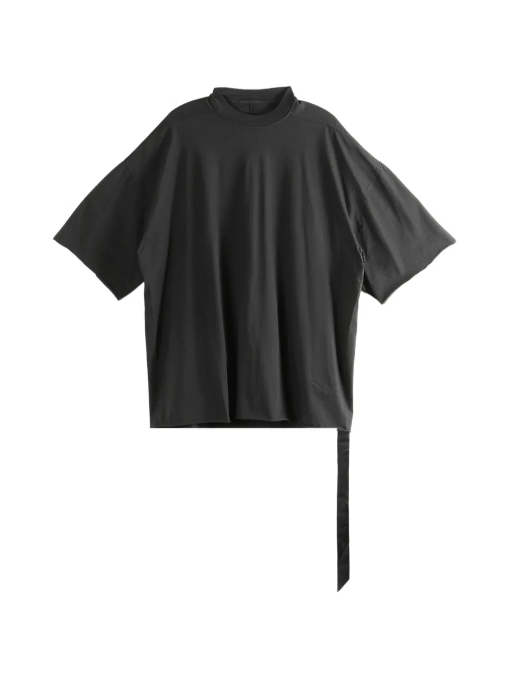 Rick Owens DRKSHDW tie-detail T-shirt - Nero