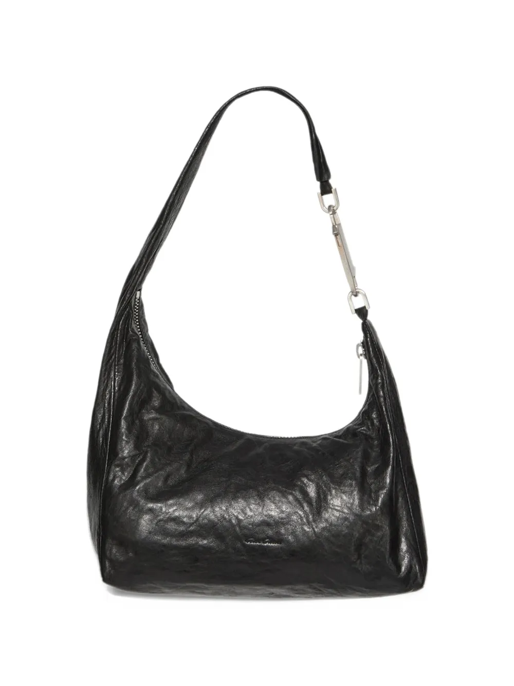Rick Owens small Gemini zip shoulder bag - Nero