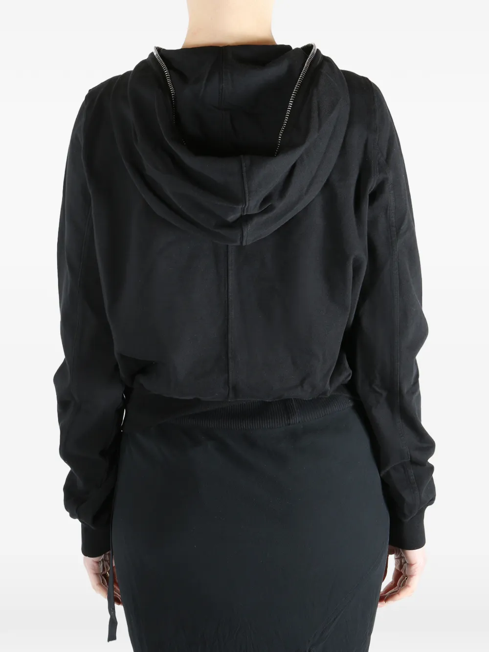 Rick Owens DRKSHDW Hoodie met rits Zwart