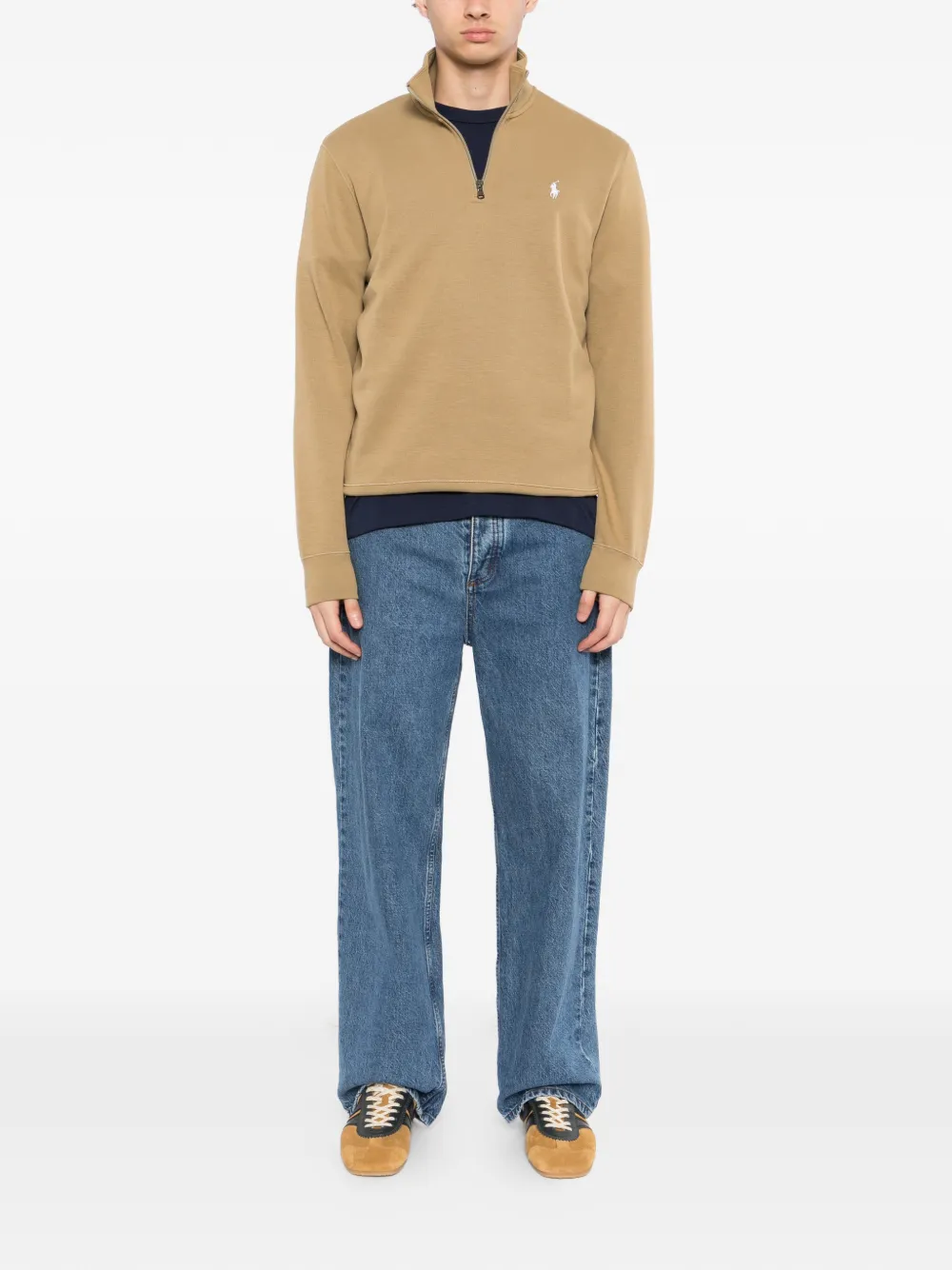 Polo Ralph Lauren Trui met rits Beige