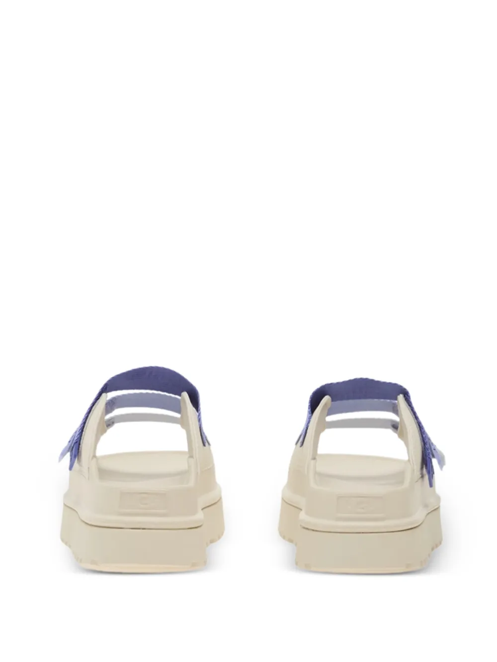 UGG Sandalen met drievoudig bandje Beige