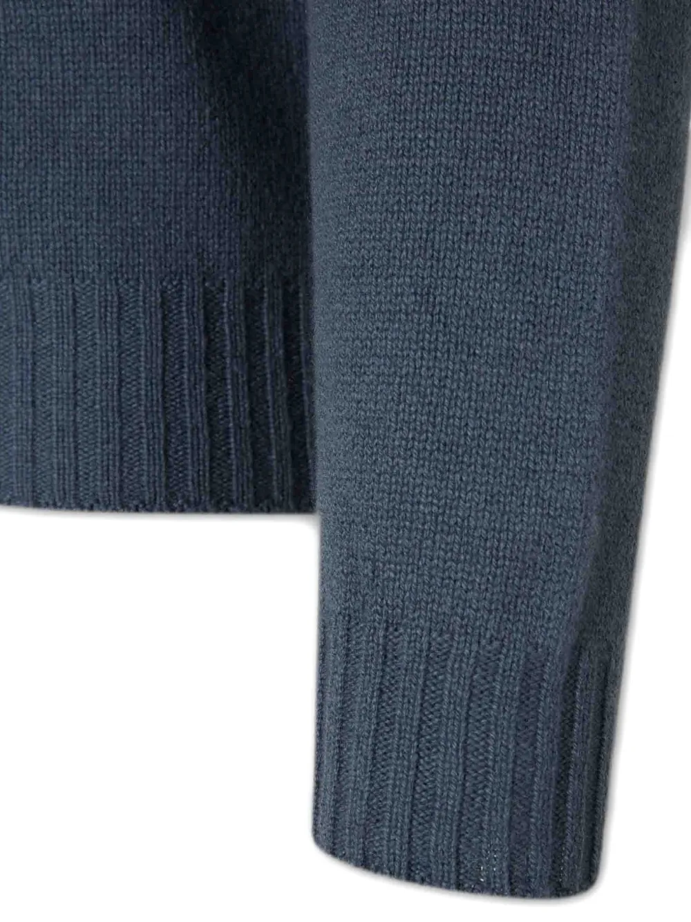 Stone Island Trui met ronde hals en patch Blauw
