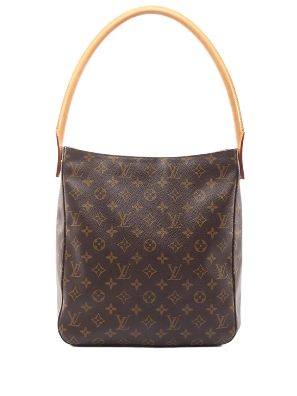 Louis Vuitton Pre-Owned 2001 Monogram Looping GM shoulder bag - Marrone