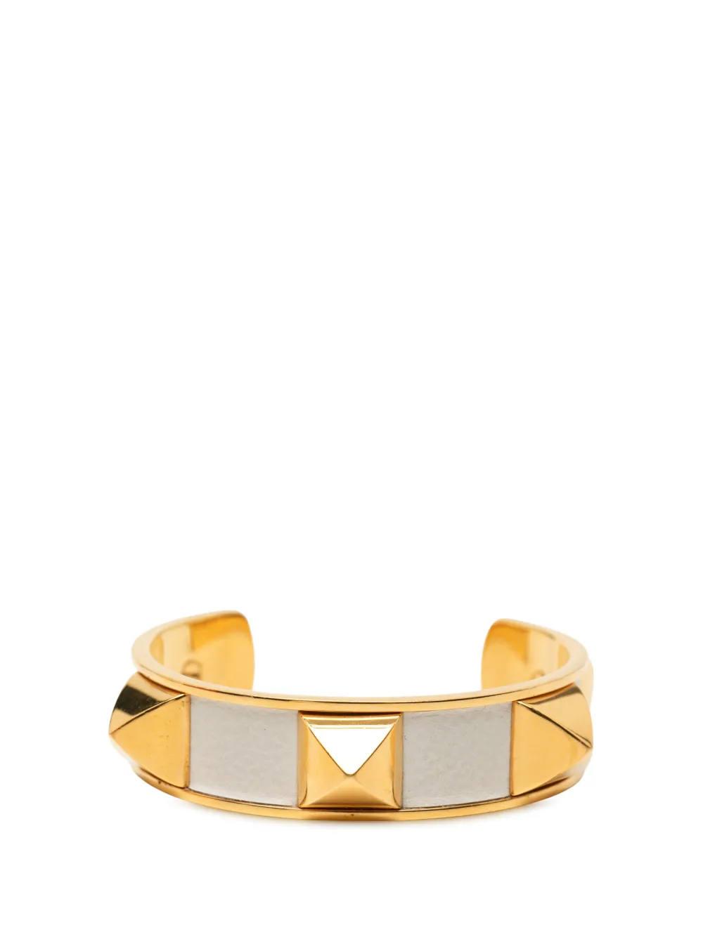 Hermès Pre-Owned Bracciale con borchie Medor placcato oro XX secolo