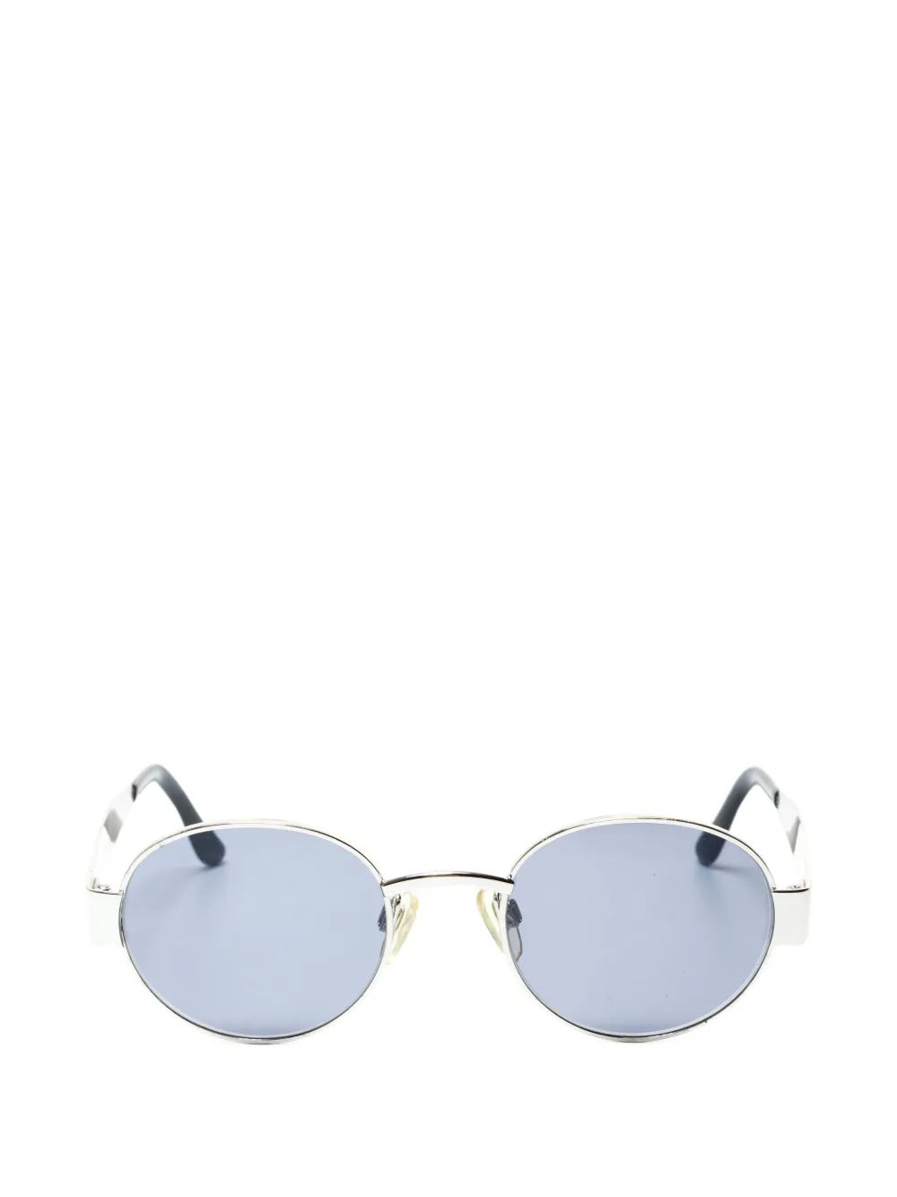 CHANEL Pre-Owned 2000s round sunglasses - Argento