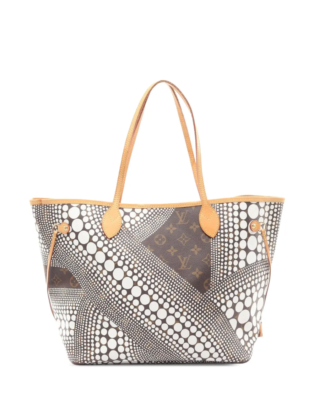 Louis Vuitton Pre-Owned 2012 Yayoi Kusama Monogram Neverfull MM tote bag - Bianco