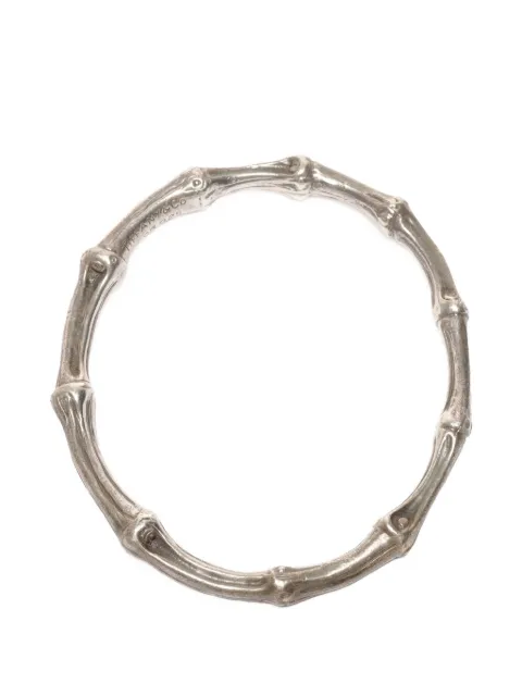 Tiffany & Co. Pre-Owned 1990-2010s bamboo bangle bracelet