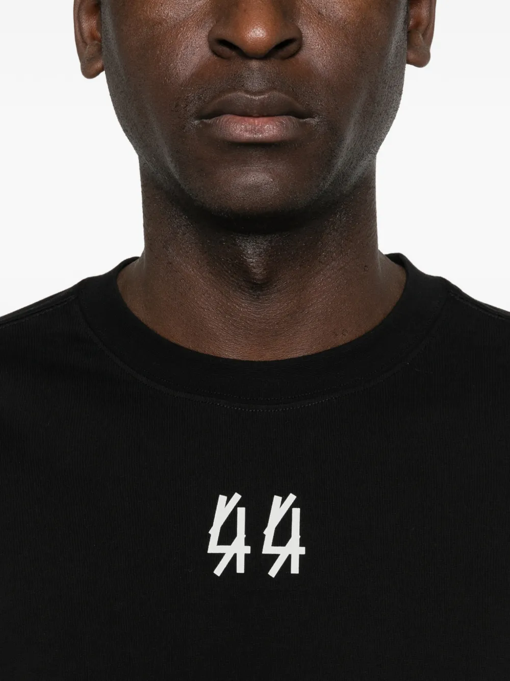 44 LABEL GROUP T-shirt met print Zwart