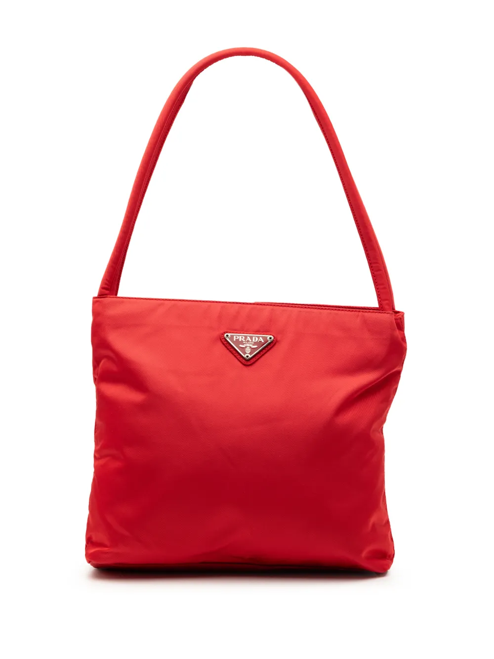 Prada Pre-Owned 2000-2013 Tessuto tote bag - Rosso
