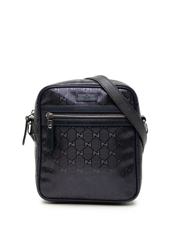 Gucci Pre-Owned 2016-2025 GGインプリメ ショルダーバッグ | ブルー 