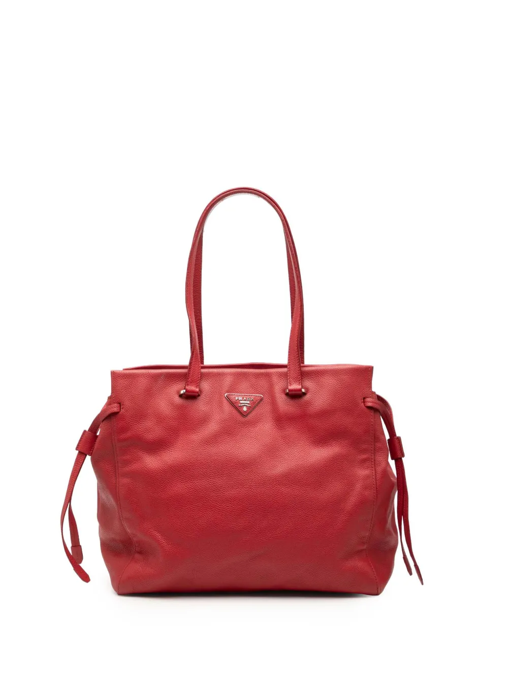 Prada Pre-Owned 2000-2025 Vitello Daino tote bag - Rosso