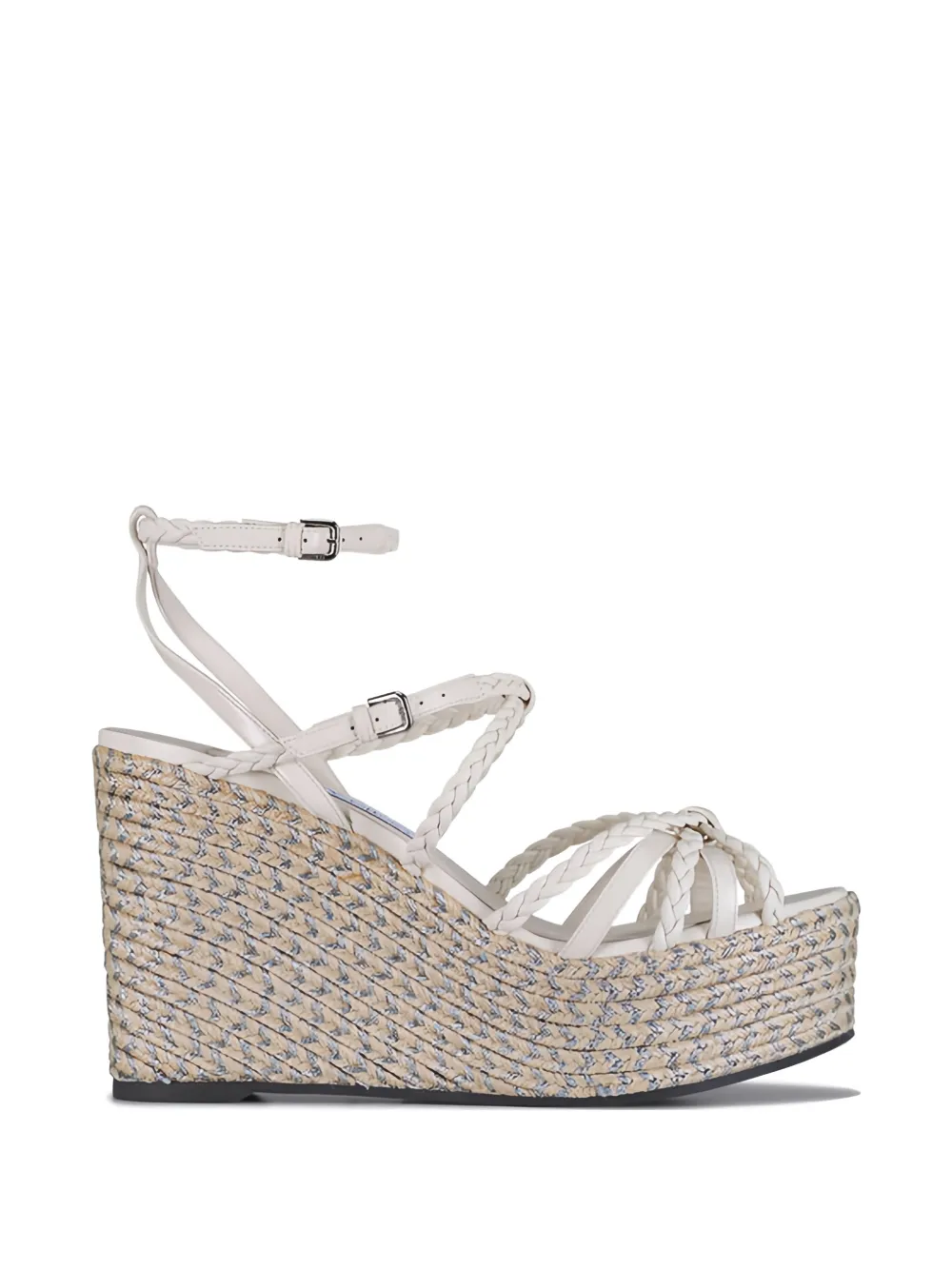 Jimmy Choo braided jute espadrilles Beige