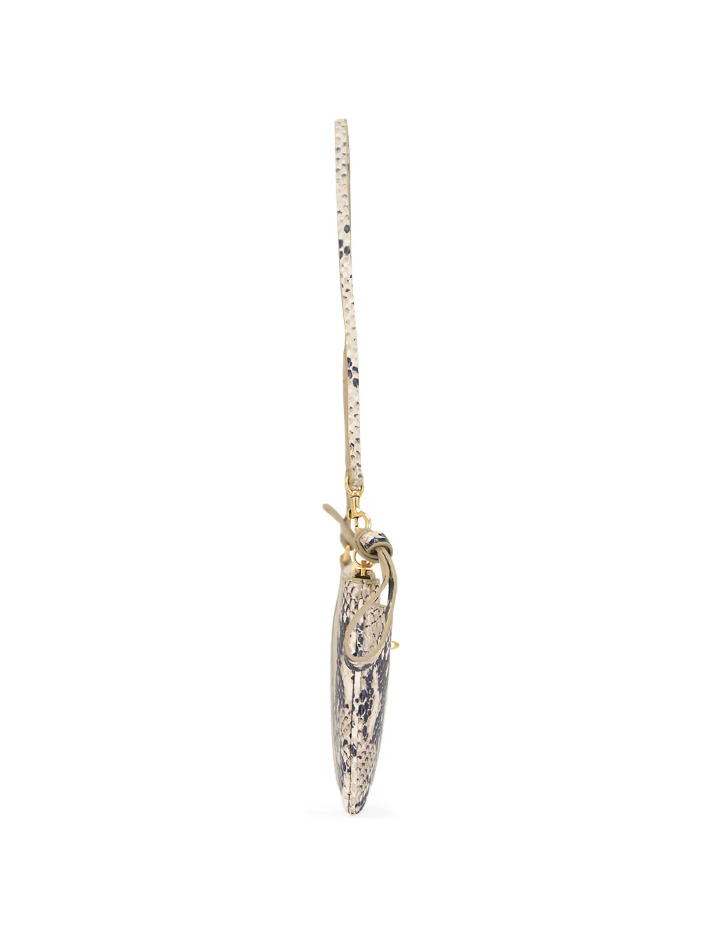  Balenciaga Rodeo Snake-effect Leather Shoulder Bag - Neutrals 