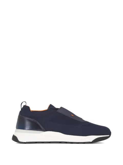 Santoni lace up sneakers