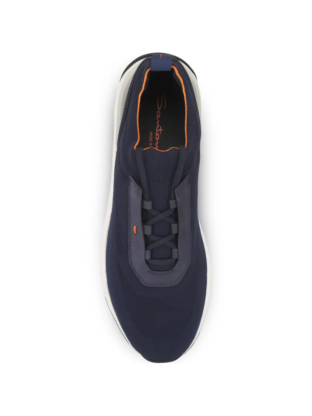 Santoni lace up sneakers Blauw