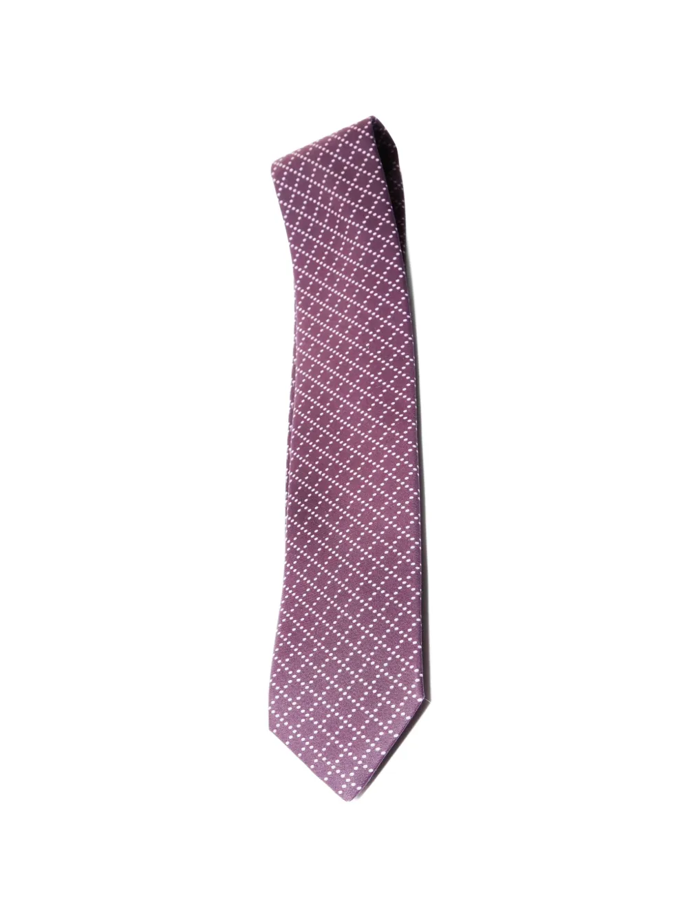 Hermès Pre-Owned 2010s polka dot tie - Viola