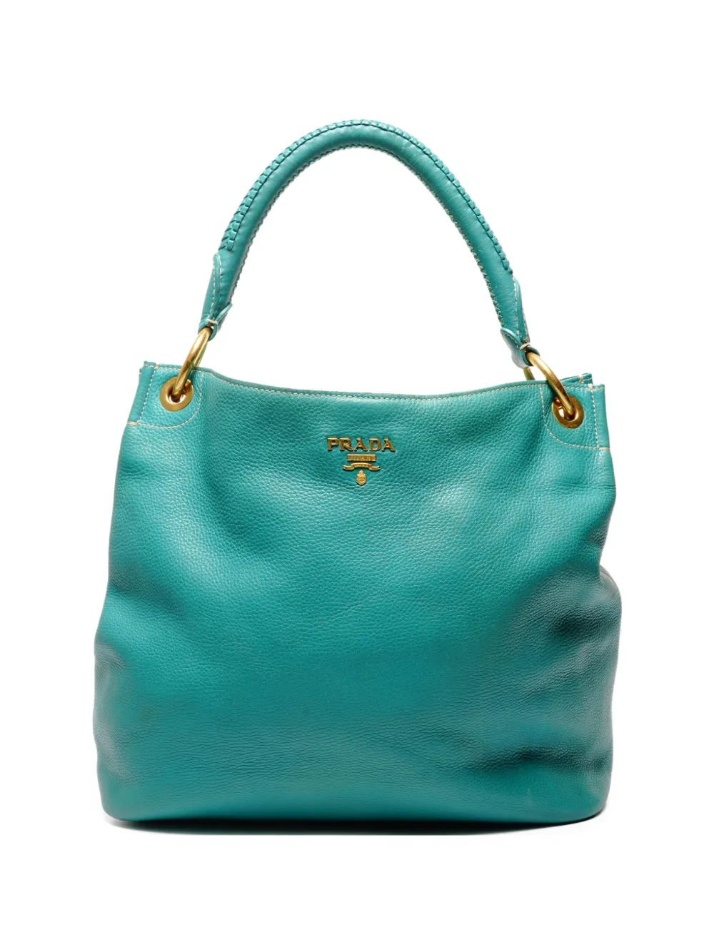Prada Pre-Owned 2000-2025 leather tote bag - Verde
