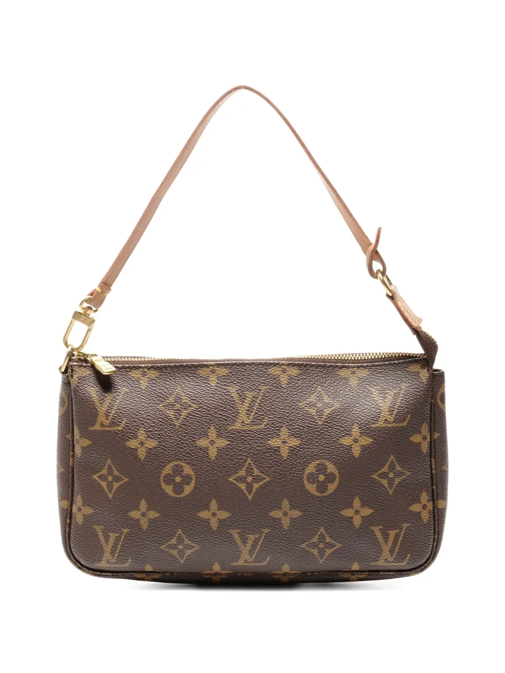 Louis Vuitton Pre-Owned 1999 Monogram Pochette mini bag - Marrone