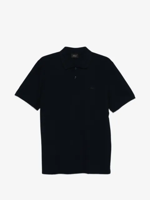 Brioni buttoned polo shirt