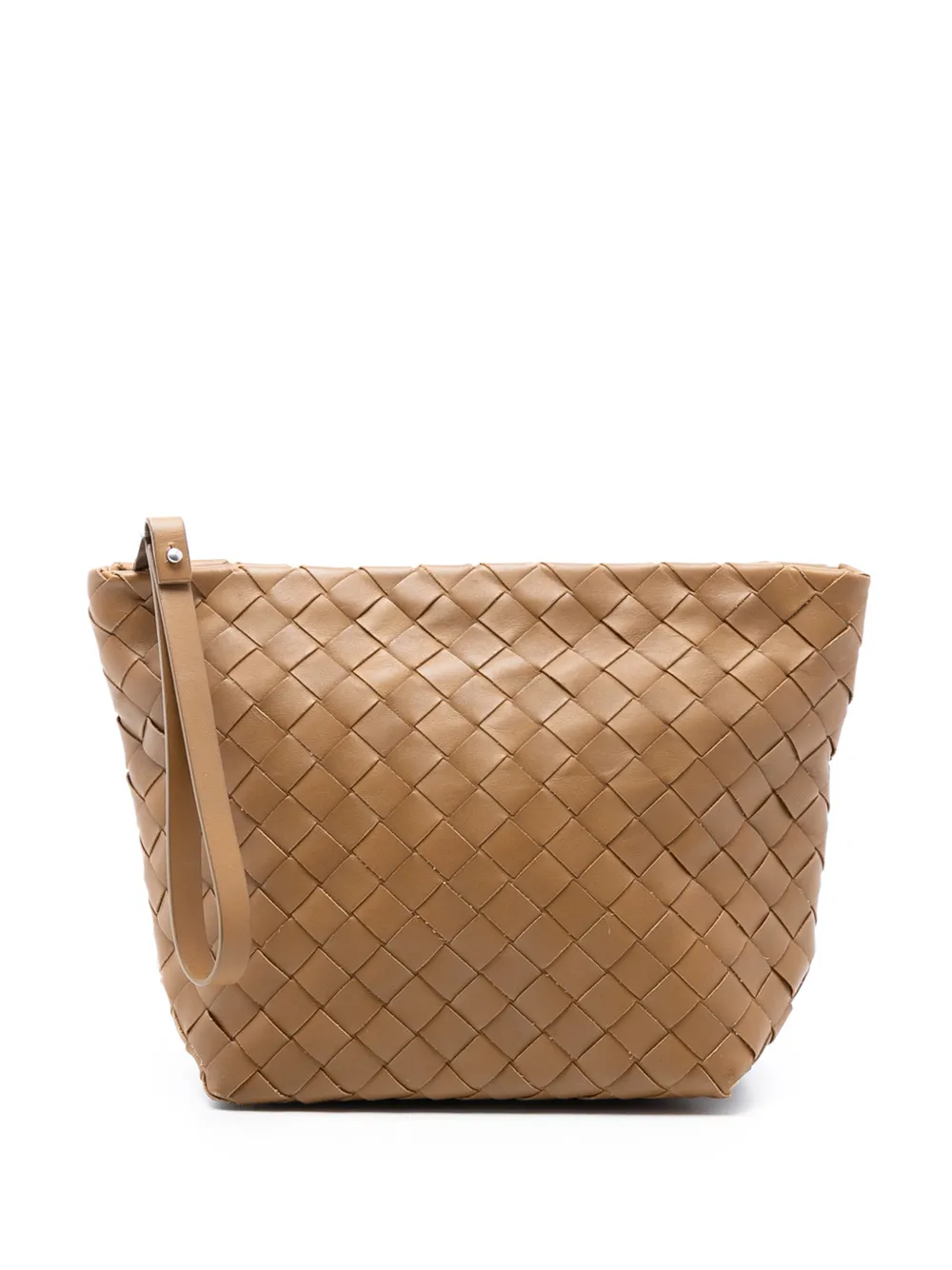 Bottega Veneta Pre-Owned 2012-2025 Nappa Intrecciato pouch - Marrone