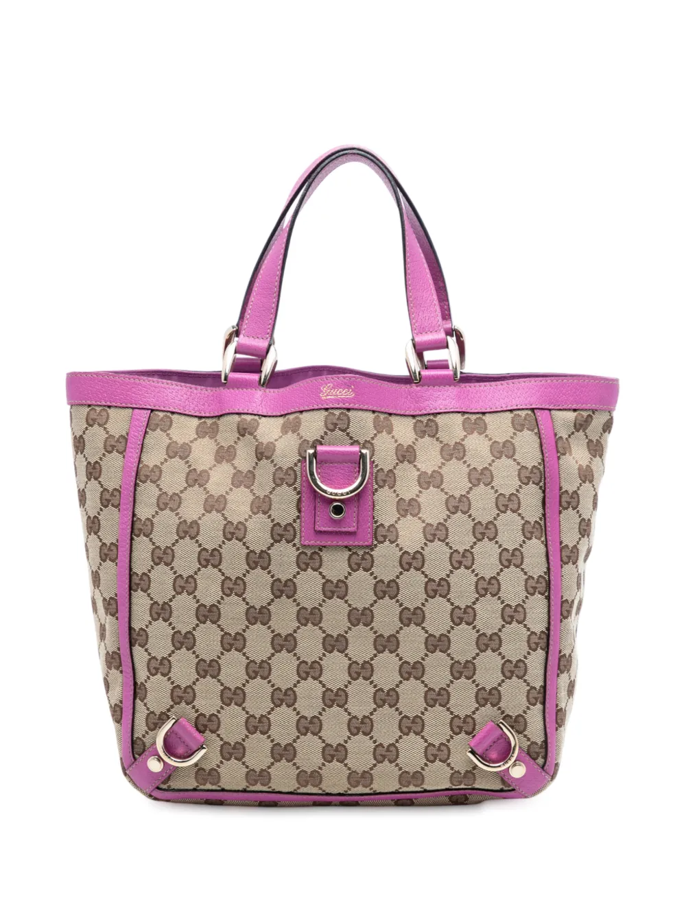 Gucci Pre-Owned 2000-2015 GG Canvas Abbey D Ring tote bag - Marrone