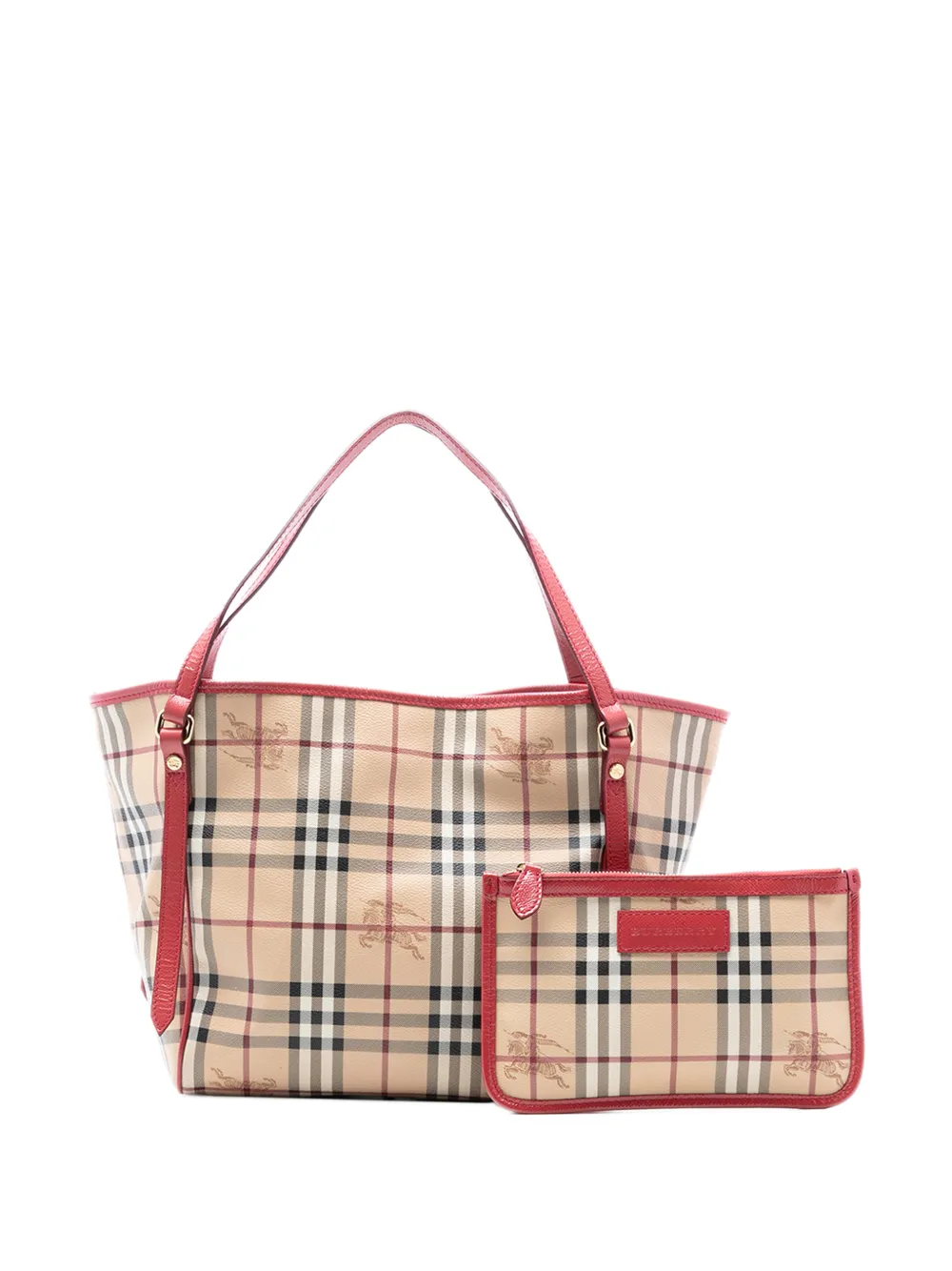 2000-2017 Small Haymarket Check Coated Canvas Canterbury Tote Bag