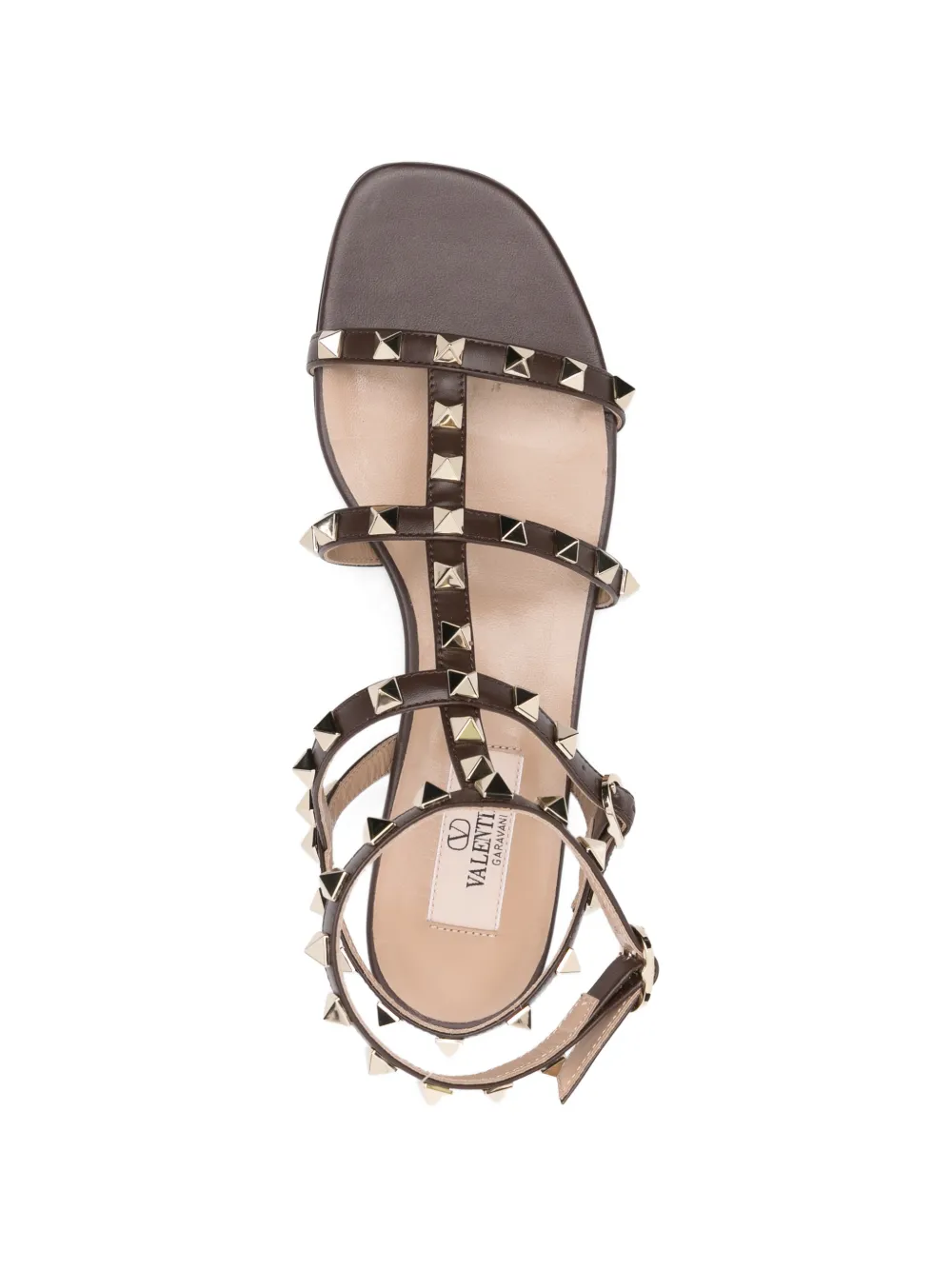 Valentino Garavani studded flat sandals Bruin