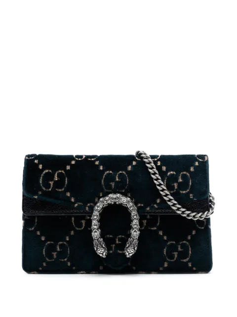 Gucci Pre-Owned 2016-2025 Mini GG Velvet Dionysus crossbody bag