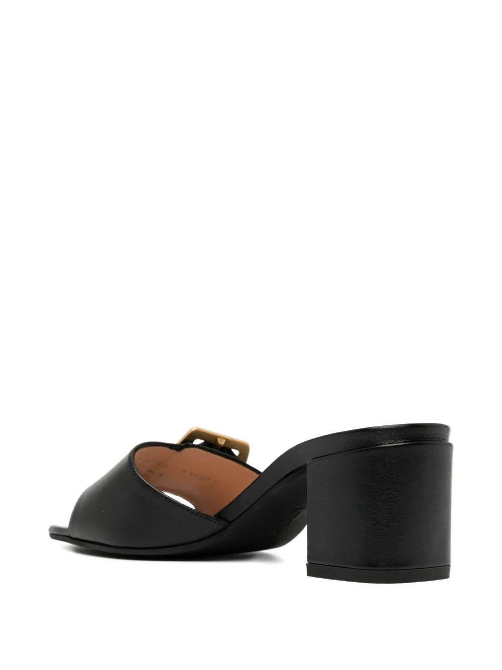 Bally 55 mm Boucle sandalen Zwart