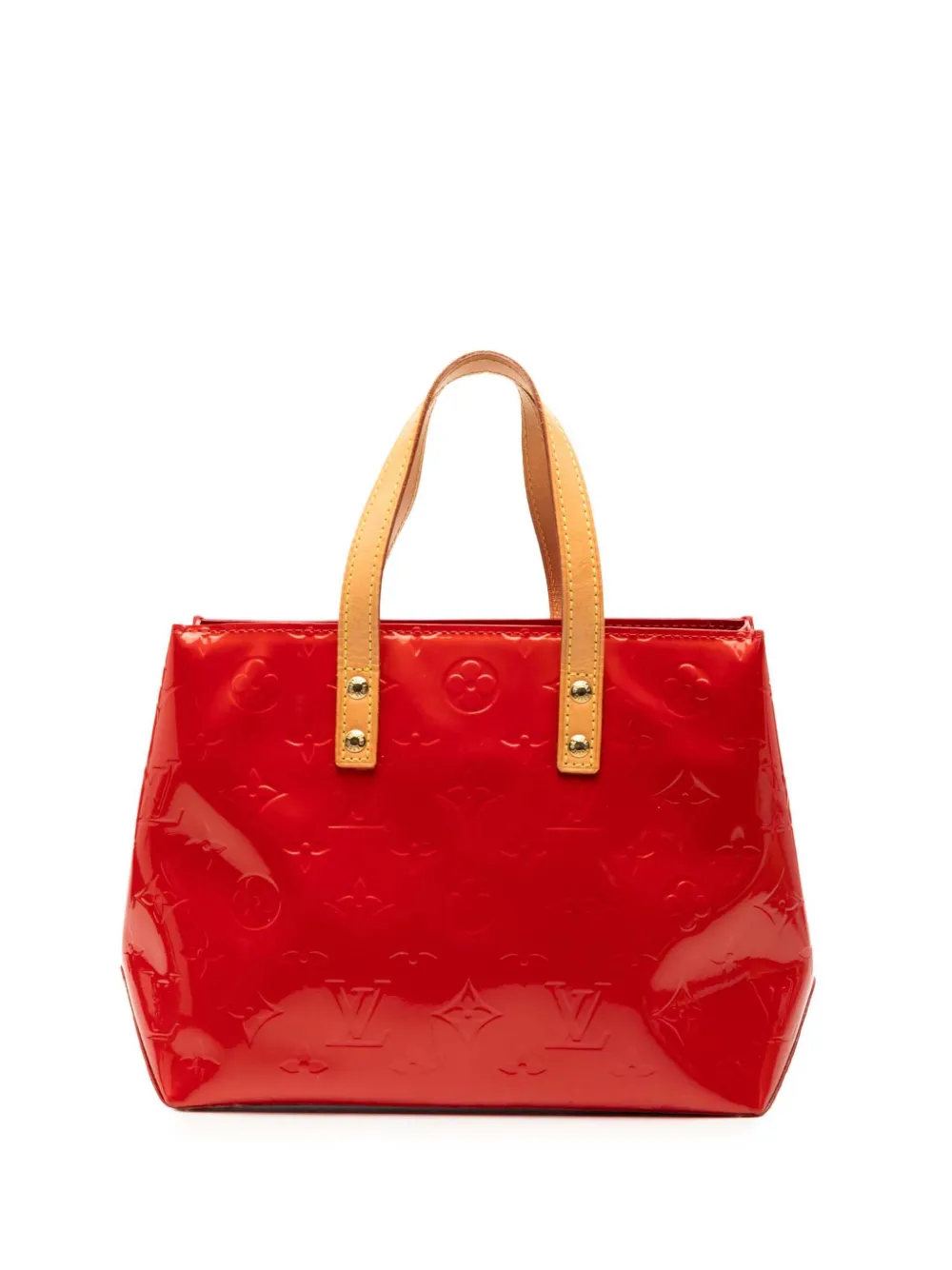 Louis Vuitton Pre-Owned 2002 Monogram Vernis Reade PM handbag - Rosso