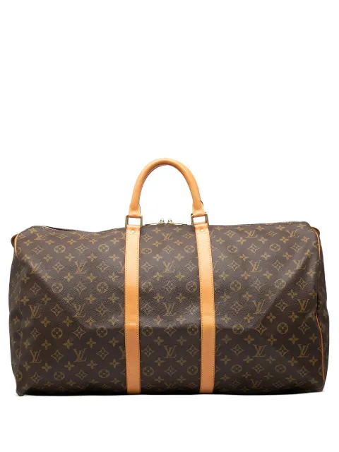 Louis Vuitton Pre-Owned 2002 Monogram Keepall 55 travel bag