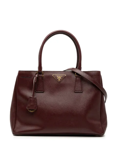 Prada Pre-Owned 2010-2025 Medium Saffiano Lux Galleria satchel