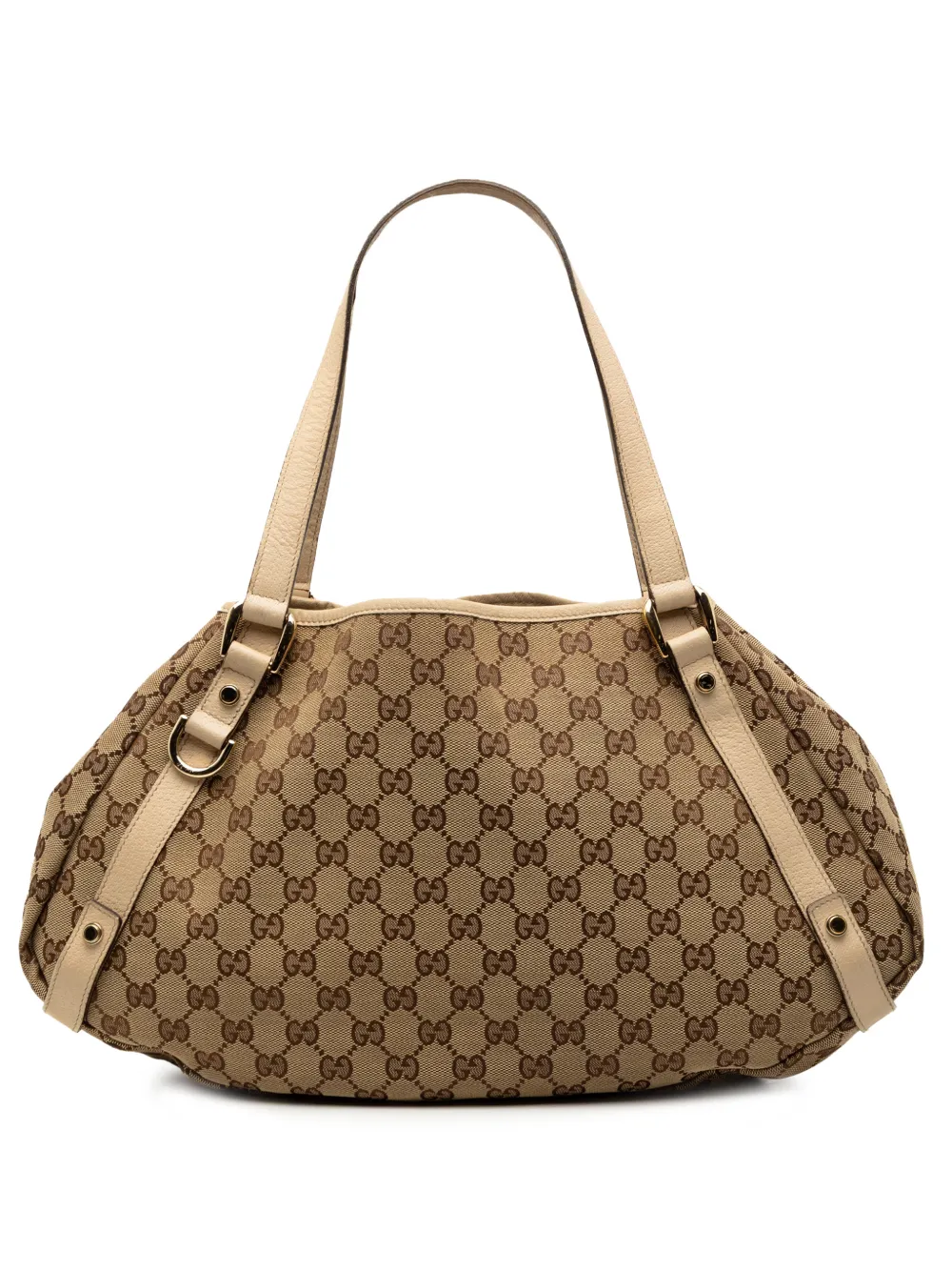 Gucci Pre-Owned Borsa tote Abbey in tela GG con anello a D 2000-2015 - Marrone