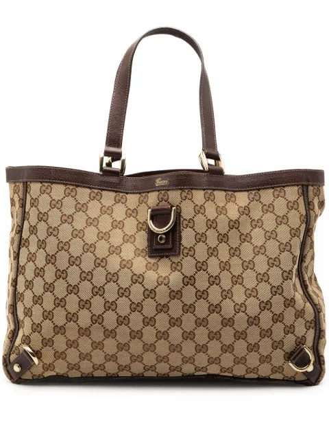 Gucci Pre-Owned 2000-2015 GG Canvas Abbey D Ring tote bag