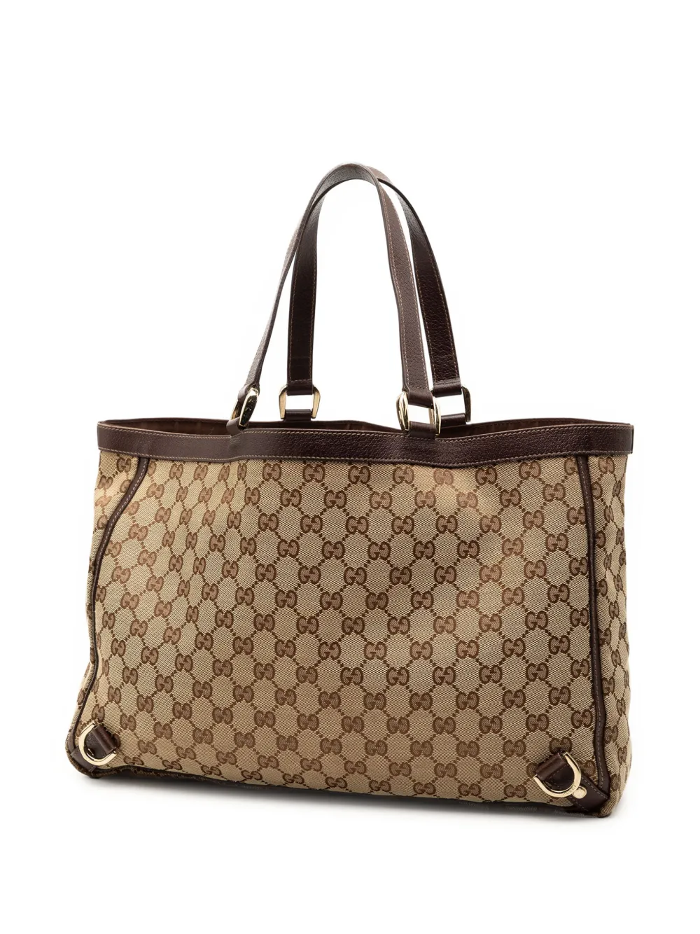 2000-2015 Gg Canvas Abbey D Ring Tote Bag