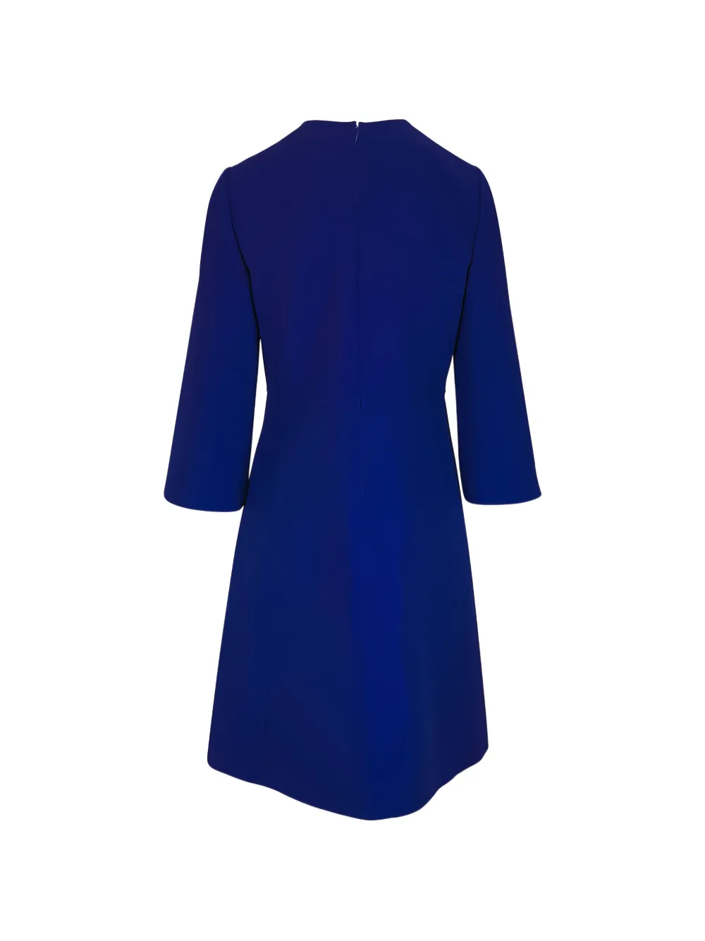 Valentino Garavani Jurk met V-hals en zak Blauw