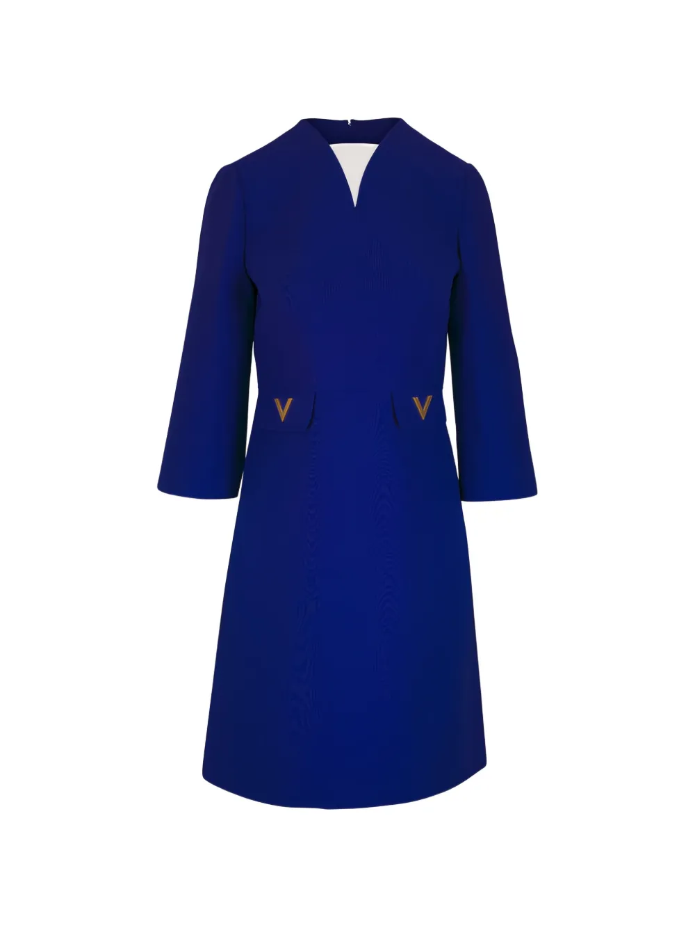 Valentino Garavani Abito con scollo a V - Blu