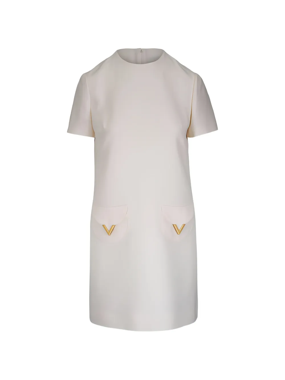 Valentino Garavani crepe mini dress - Toni neutri