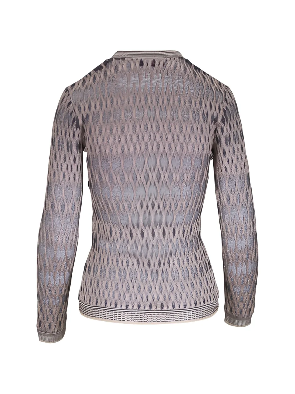  Missoni Textured V-neck Cardigan - Grey 
