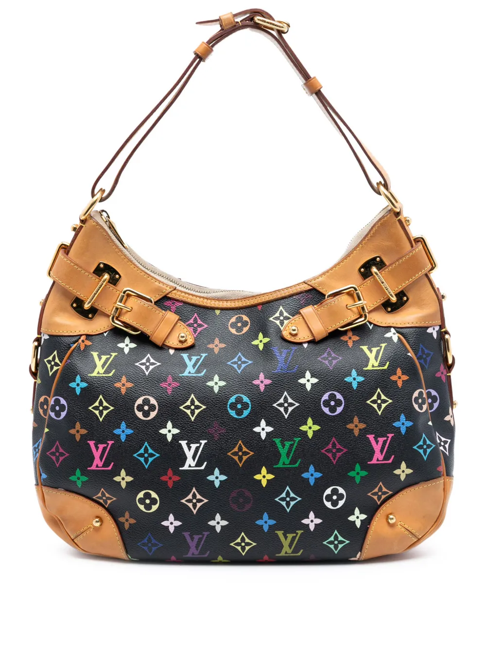 Louis Vuitton Pre-Owned 2011 Monogram Multicolore Greta shoulder bag - Nero