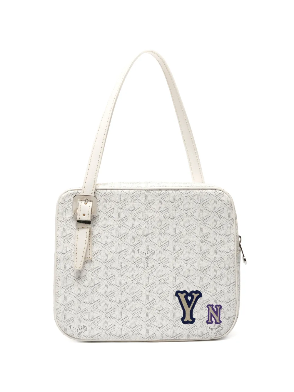 Goyard Pre-Owned 2000s Yona buckle tote bag – White
