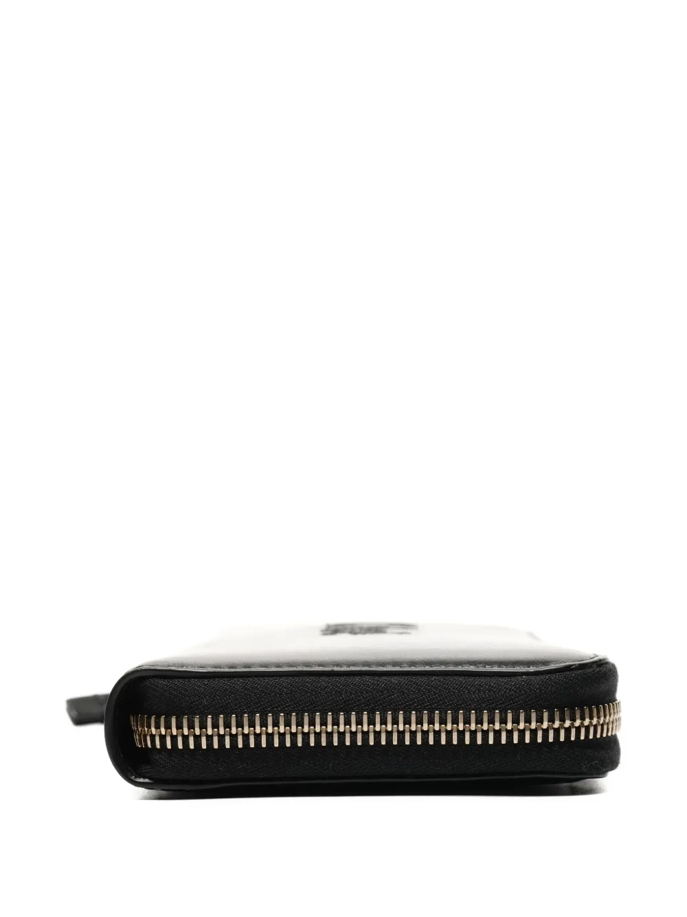  Chloé Pre-owned 2015-2025 Logo-embroidery Wallet - Black 