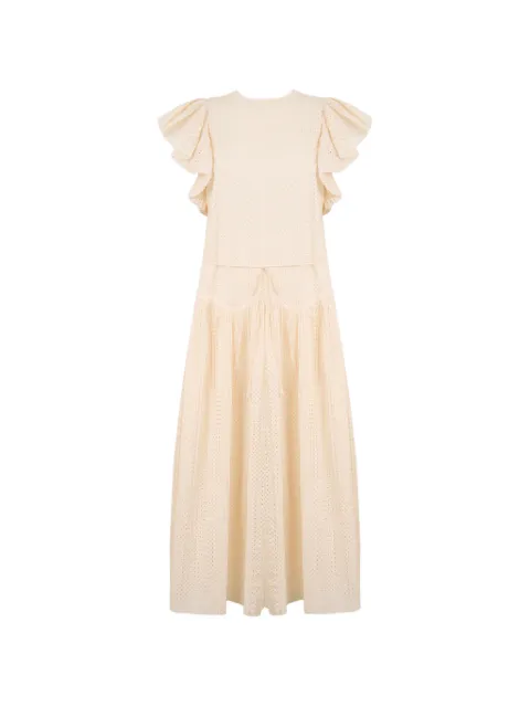 Ulla Johnson Sylvaine ruffled midi dress
