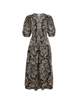 ulla johnson black and gold dress [WW42796] Ulla Johnson main image 0