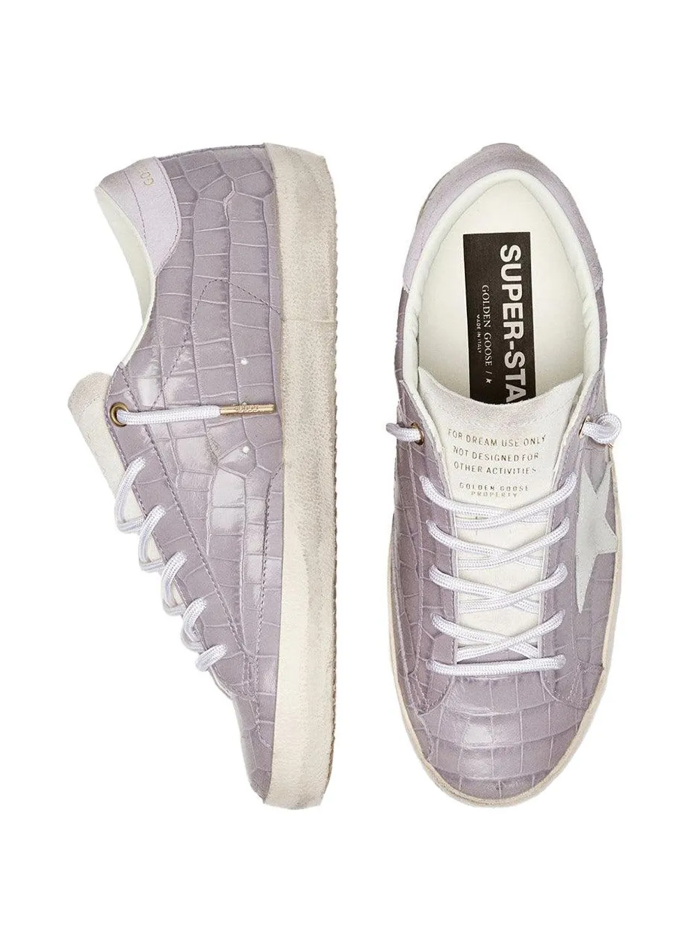 Golden Goose Super-Star sneakers Paars