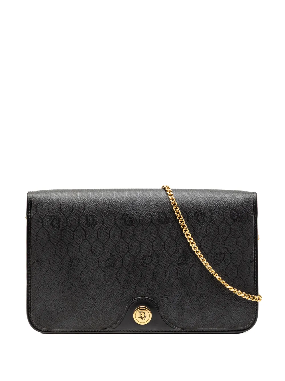 20th Century Honeycomb Coated Canvas Chain crossbody bag