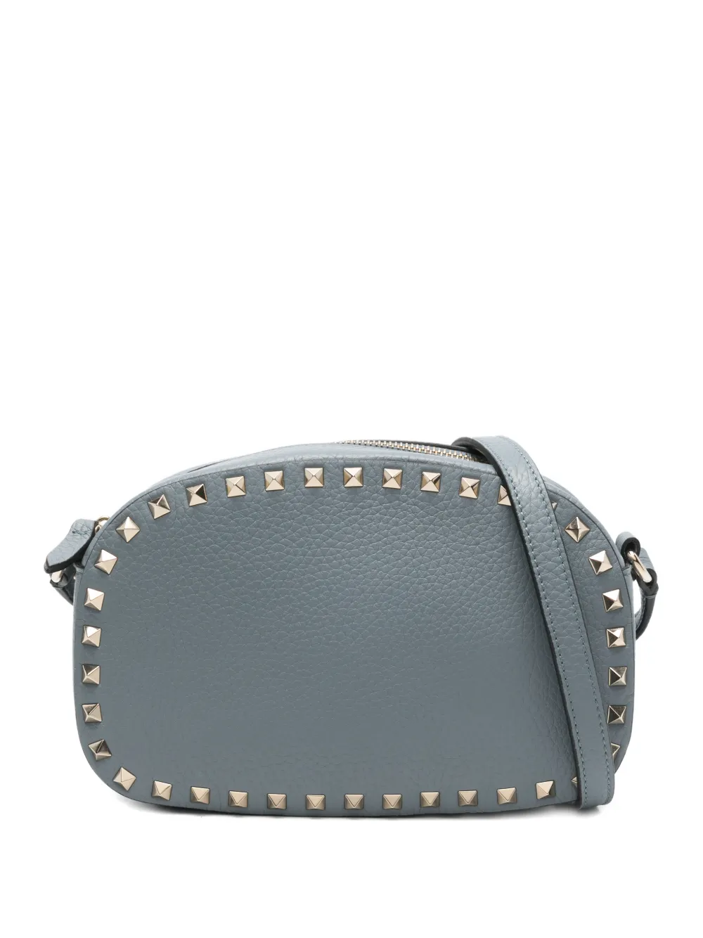 Valentino Garavani Rockstud-embellished cross body bag - Blau