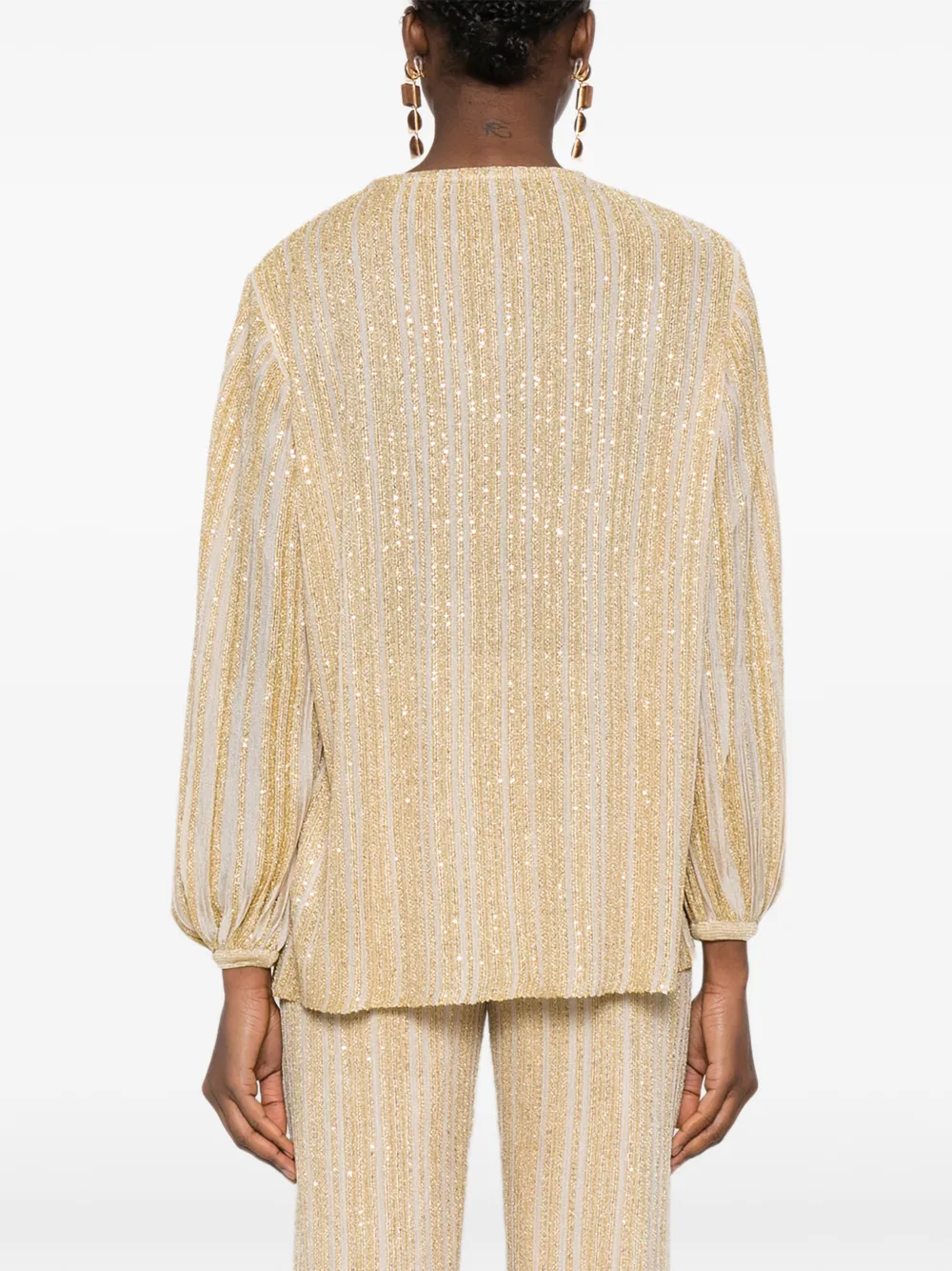 Missoni Gestreept shirt Goud