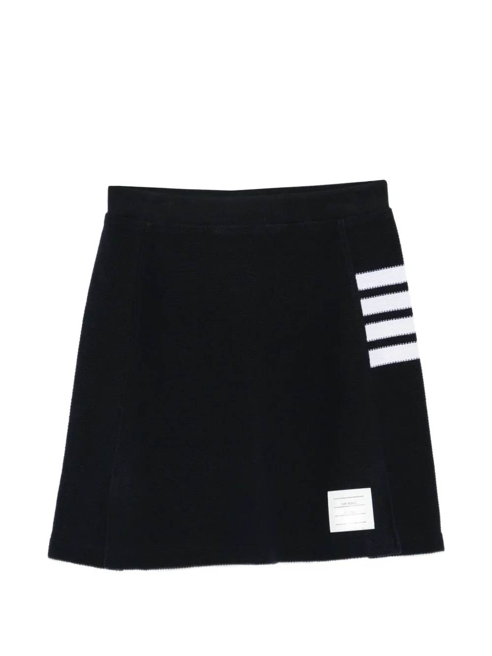 Thom Browne 4-Bar piqué mini skirt - Blu