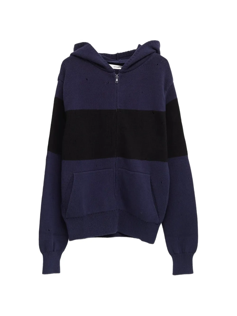 Gimaguas Capitan Striped Hoodie In Blue